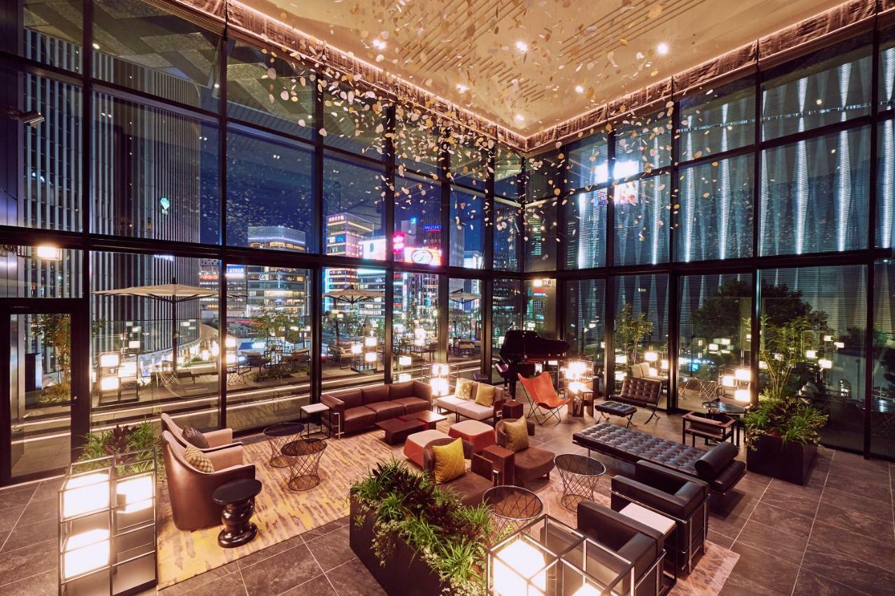 The Gate Hotel Tokyo By Hulic Dış mekan fotoğraf The lounge at the 39th floor