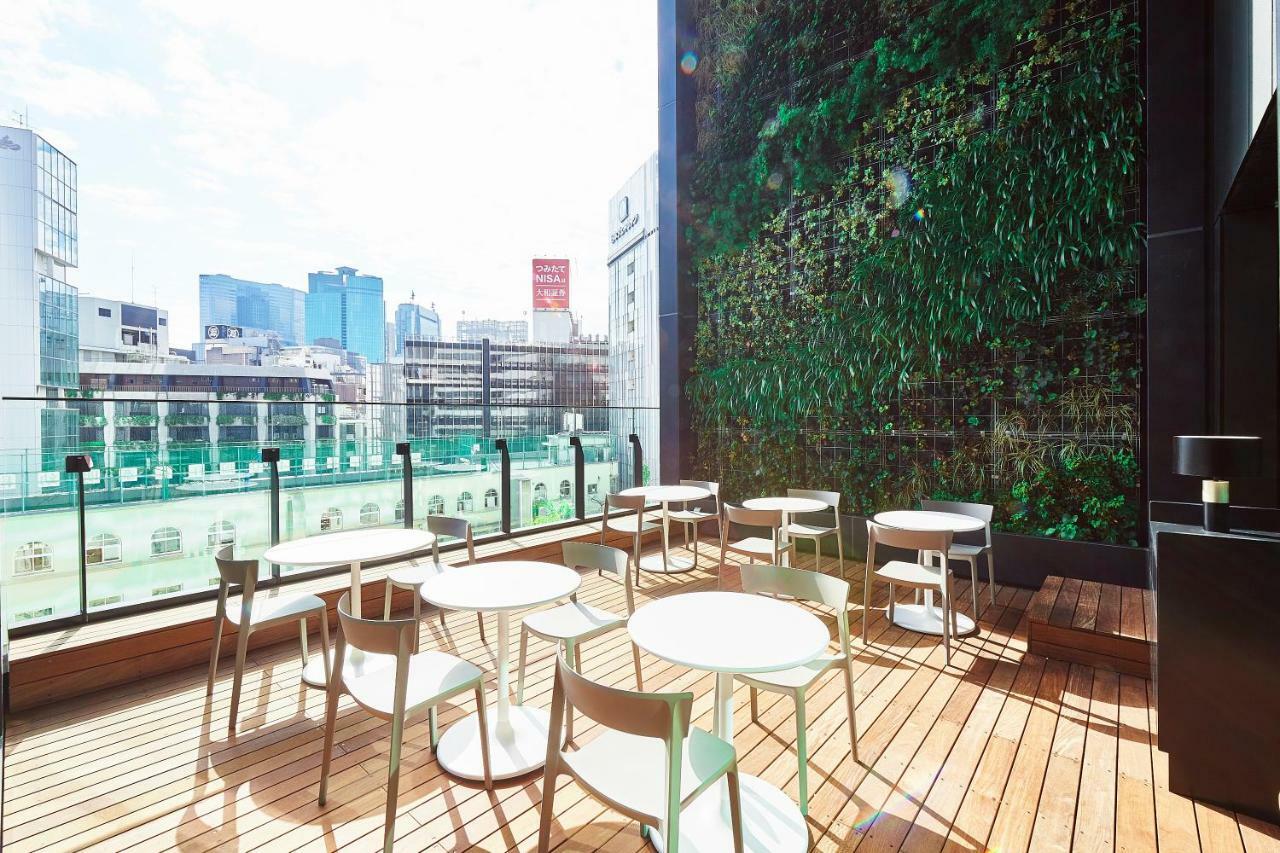 The Gate Hotel Tokyo By Hulic Dış mekan fotoğraf The rooftop lounge